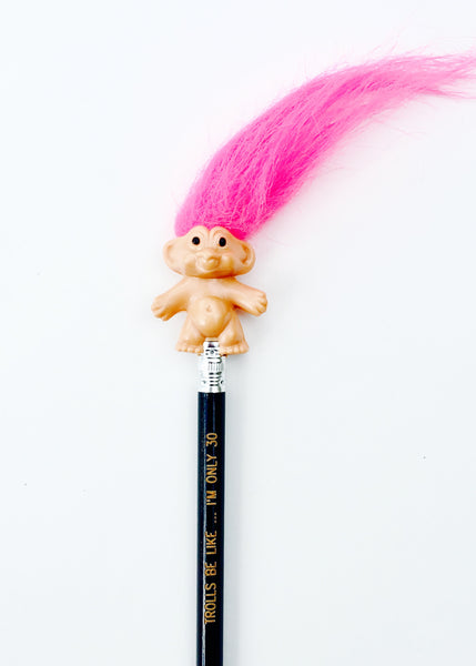 Pink Troll Pencil