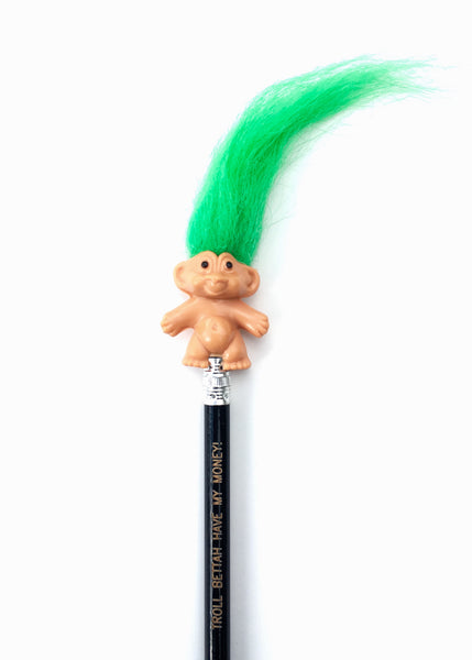 Green Troll Pencil